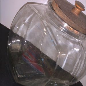 Glass Cookie Jar